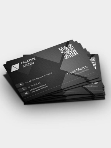 کارت ویزیت ساده / لمینت مات